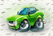 Spielzeugauto einparken