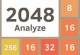 Play 2048 Analyze