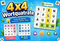 4×4 Wortquadrate