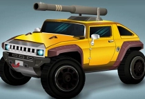 Hummer Rocket Launcher