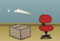 Papierflugzeug Spiel