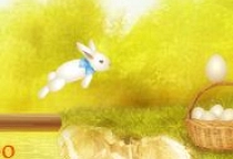 Hasen und Ostereier
