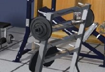Das Fitnessstudio