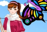 Play Flying Kite Girl