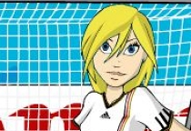 Mädchen Fußball Styling