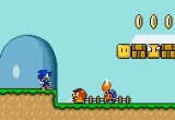 Play Sonic in Mario World 2