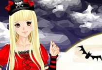 Funny Halloween Girl