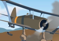 Biplane Bomber 2