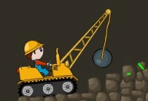 Bulldozer fahren