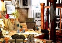 Wimmelbild Haus