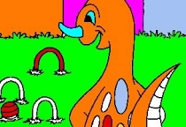 Dinos Ausmalen