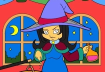 Kleine Hexe Dorothy Ausmalen