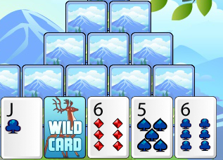 play alpine solitaire at solitaire paradise