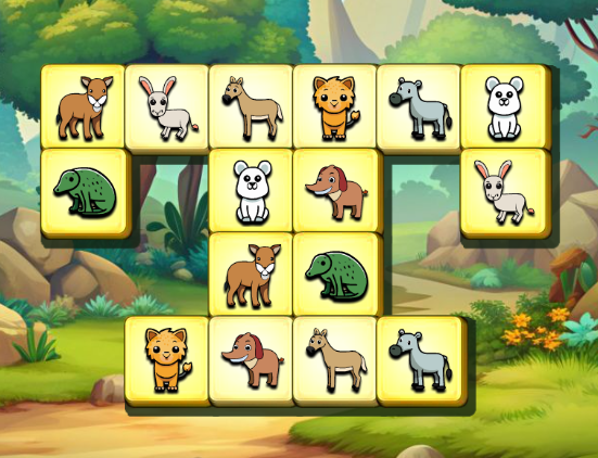 Animal Kingdom Mahjong kostenlos online spielen 🕹️