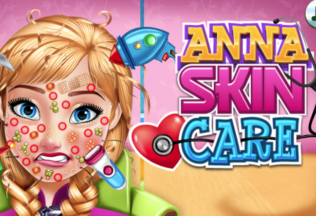 Anna Skin Care spielen - Spiele-Kostenlos-Online.de