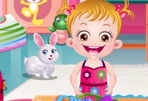 Baby Hazel Putzen