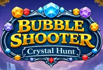 Bubble Shooter Crystal Hunt