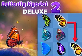 Butterfly Kyodai Deluxe 2 kostenlos spielen » HIER! 🕹️