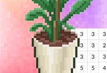 Coloring by Numbers Pixel Rooms