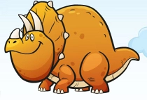 Dino Ausmalbild
