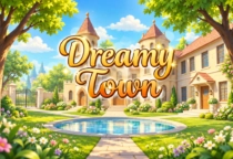 Dreamy Town Wimmelbild