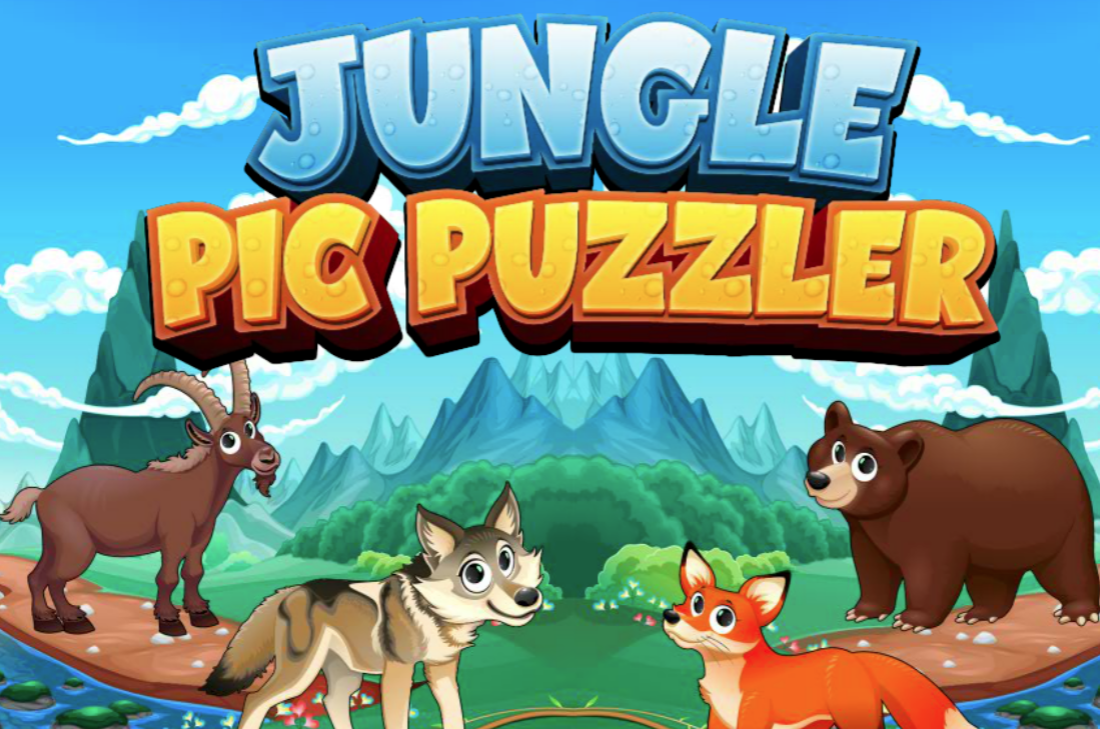 Dschungel Schiebepuzzle - kostenlos online spielen » HIER!