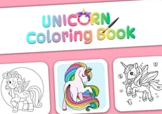 Einhorn Malbuch kostenlos online spielen » HIER! 🕹️