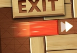 EXIT Unblock Red Wood Block