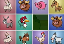 Farm Animals Matching