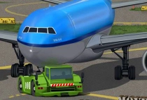 Flugzeug parken