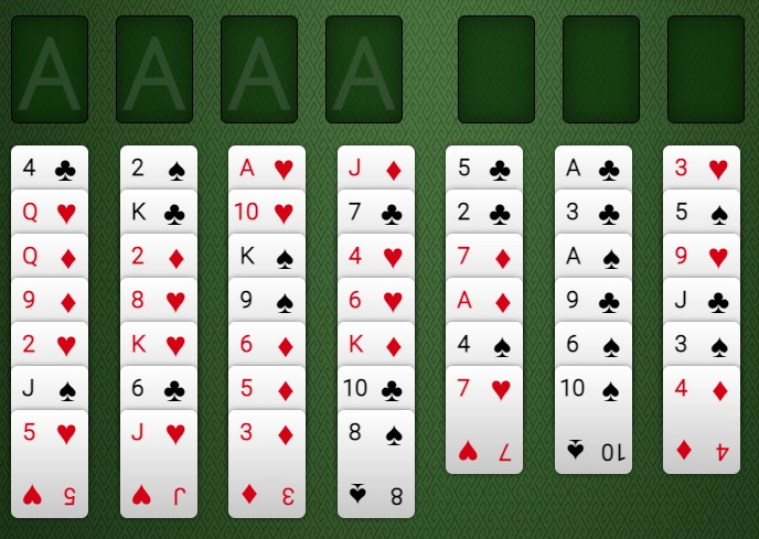 Freecell Solitaire - kostenlos online spielen 🕹️