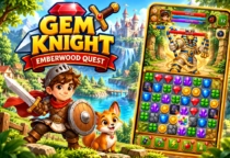 Play Gem Knight Emberwood Quest