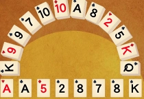 Halbmond Solitaire