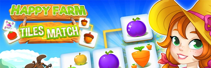 Happy Farm Tiles Match