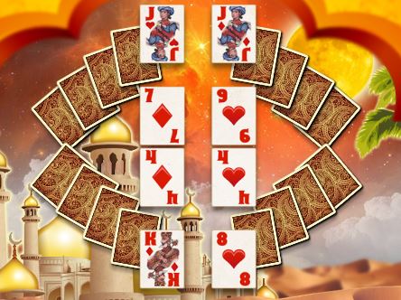 free pyramid solitaire games aladdin