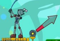 Roboter Golf
