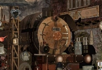 Steampunk Wimmelbild