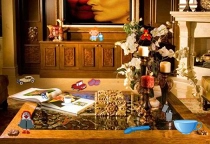Wimmelbild Wohnzimmer