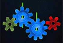 Zahnrad Puzzle