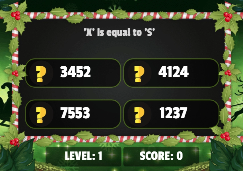 Mathe Online Lernen Kostenlos Ohne Anmeldung Merry Xmas Mathe - kostenlos spielen | ohne Anmeldung 🕹️