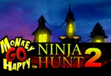 Play Monkey GO Happy Ninja Hunt 2