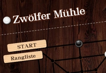 Mühle 12 Steine
