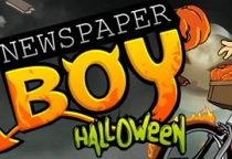 NewsPaper Boy Halloween