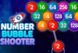 Play Number Bubble Shooter