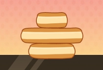Pfannkuchen sortieren