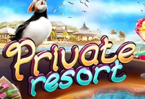 Private Resort Wimmelbild
