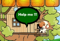 Rescue Dangerous Situation Puppy