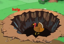 Rescue The Fallen Turkey