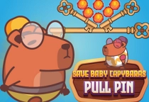 Save Baby Capybaras Pull Pin