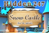 Snow Castle Wimmelbild